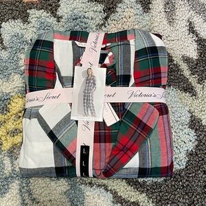 Victoria's Secret Festive Plaid Pajama Set